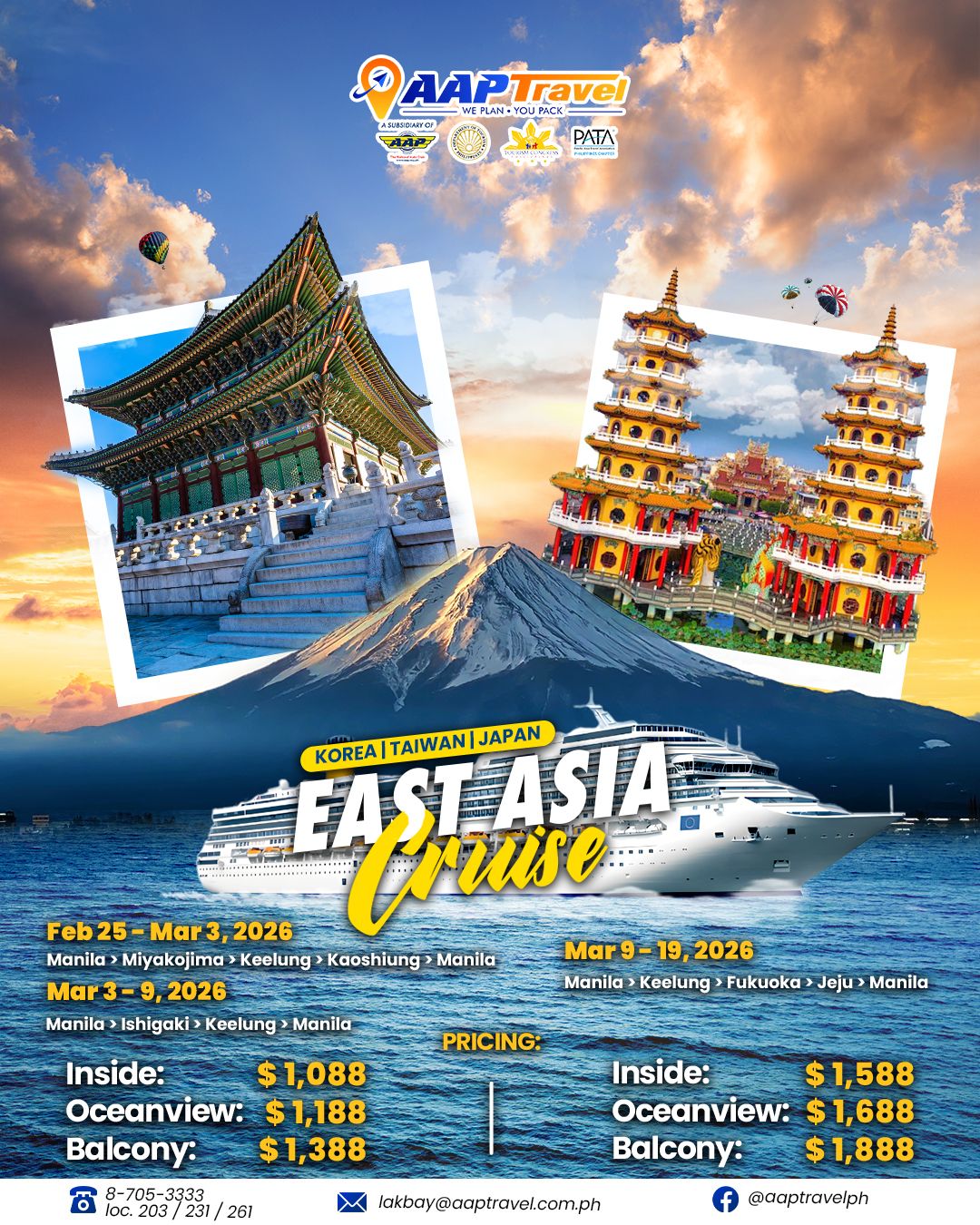 Costa Serena Asia Cruise - Featured cruise